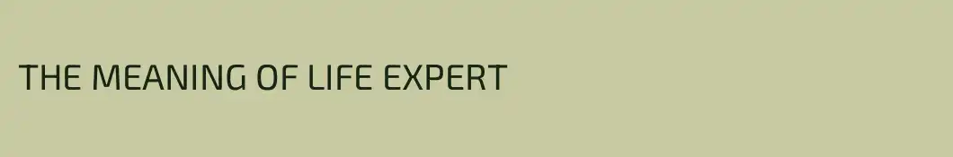 THE MEANING OF LIFE EXPERT